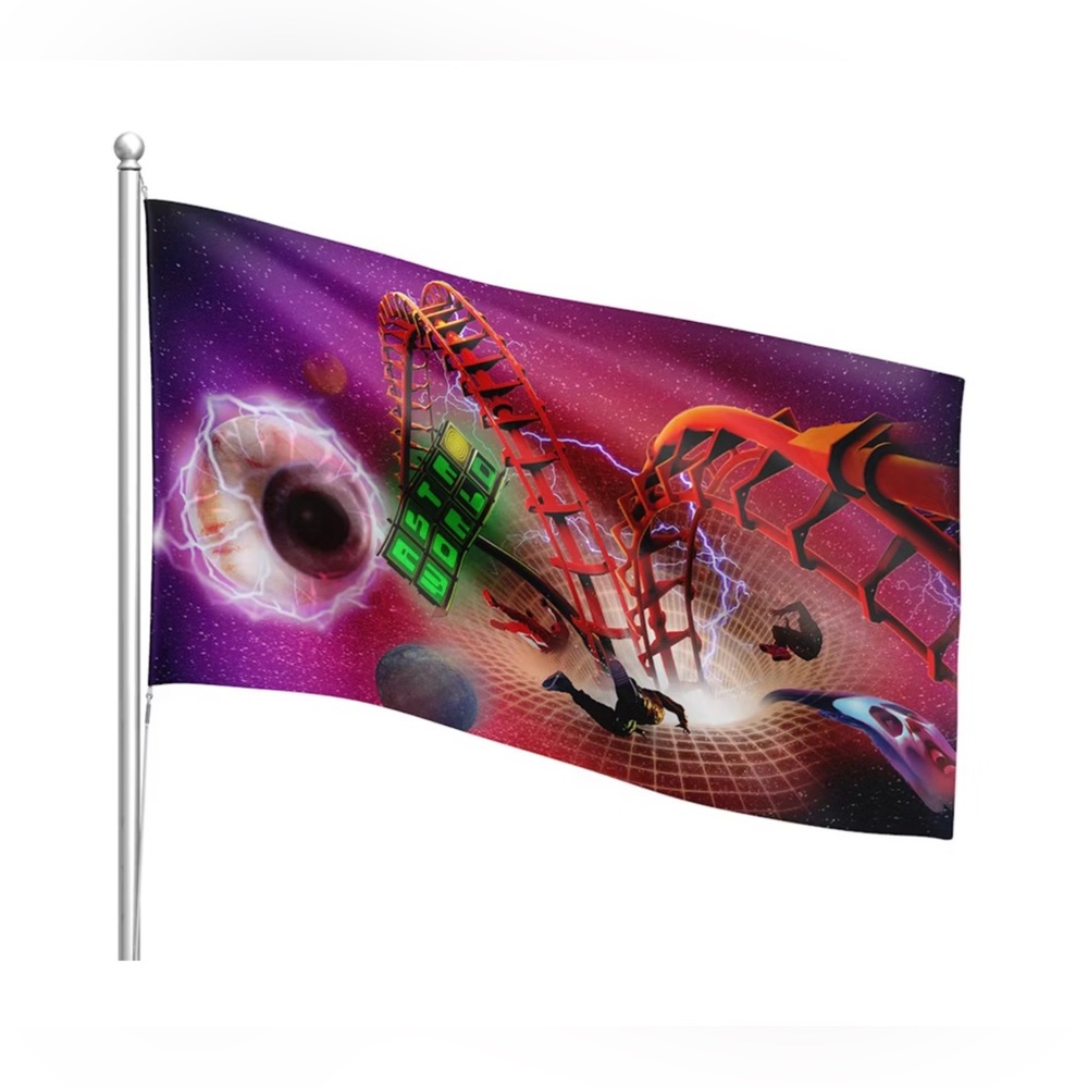 Travis Scott Astroworld Flag